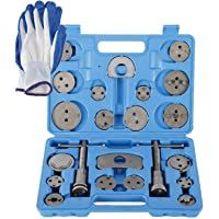 FreeTec 23 Piezas Reposicionador de Pistones de Freno Para Reposicionar El Pistón de Freno Al Cambiar Los Discos